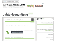 Desktop Screenshot of abletonation.com
