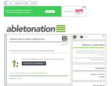 Tablet Screenshot of abletonation.com